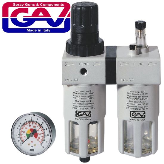 GAV Filter Regulator Lubricator 1/2'